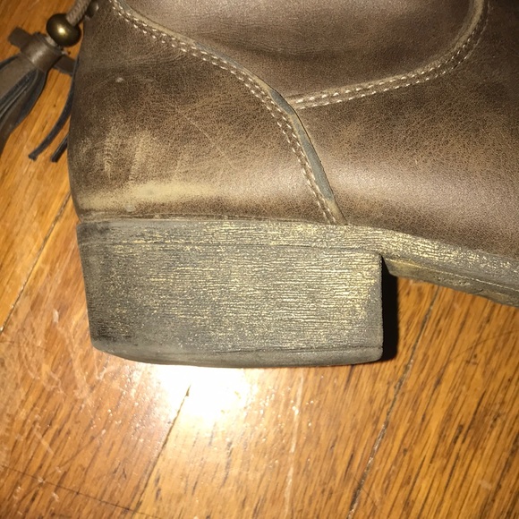 Brown tall Steve Madden boots - Picture 4 of 6